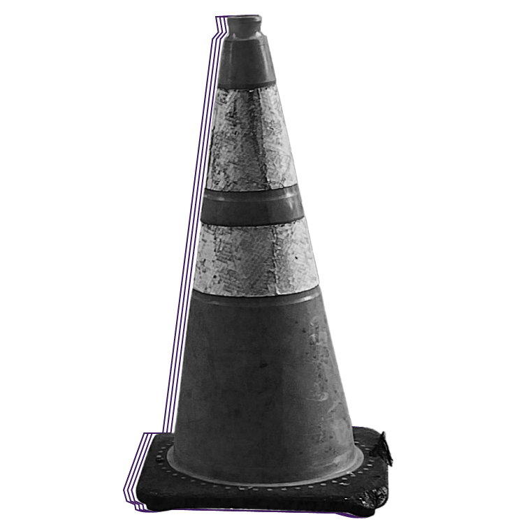 Absperrungs Pylon
